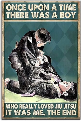 There was a boy who likked the Jiu-Jitsu Poster Very much - 500 piezas rompecabezas de madera para adultos - Accesorios de juego - Juegos para