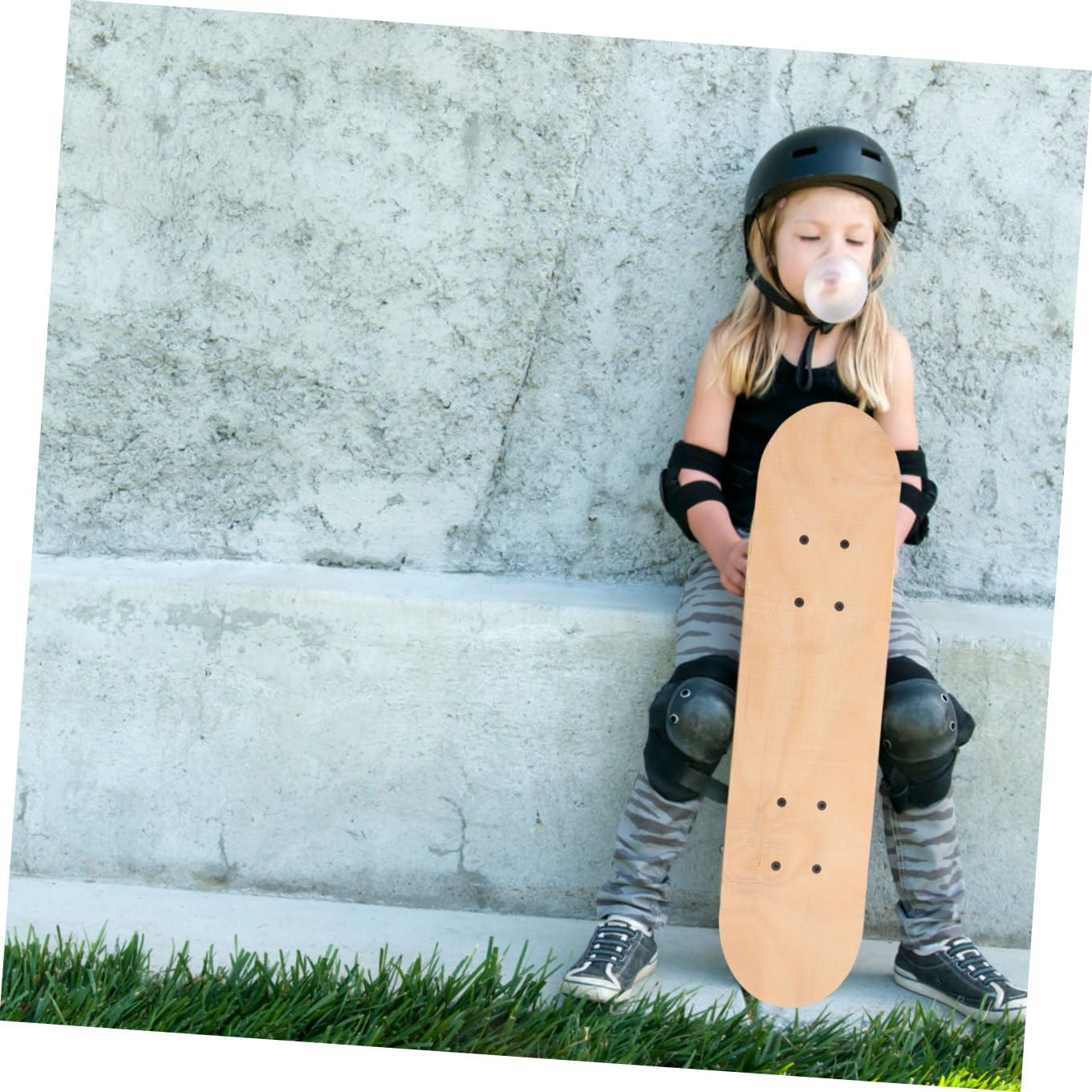 Planche de Skateboard Vierge DIY Graffitis pour Garçon et Filles et Adultes