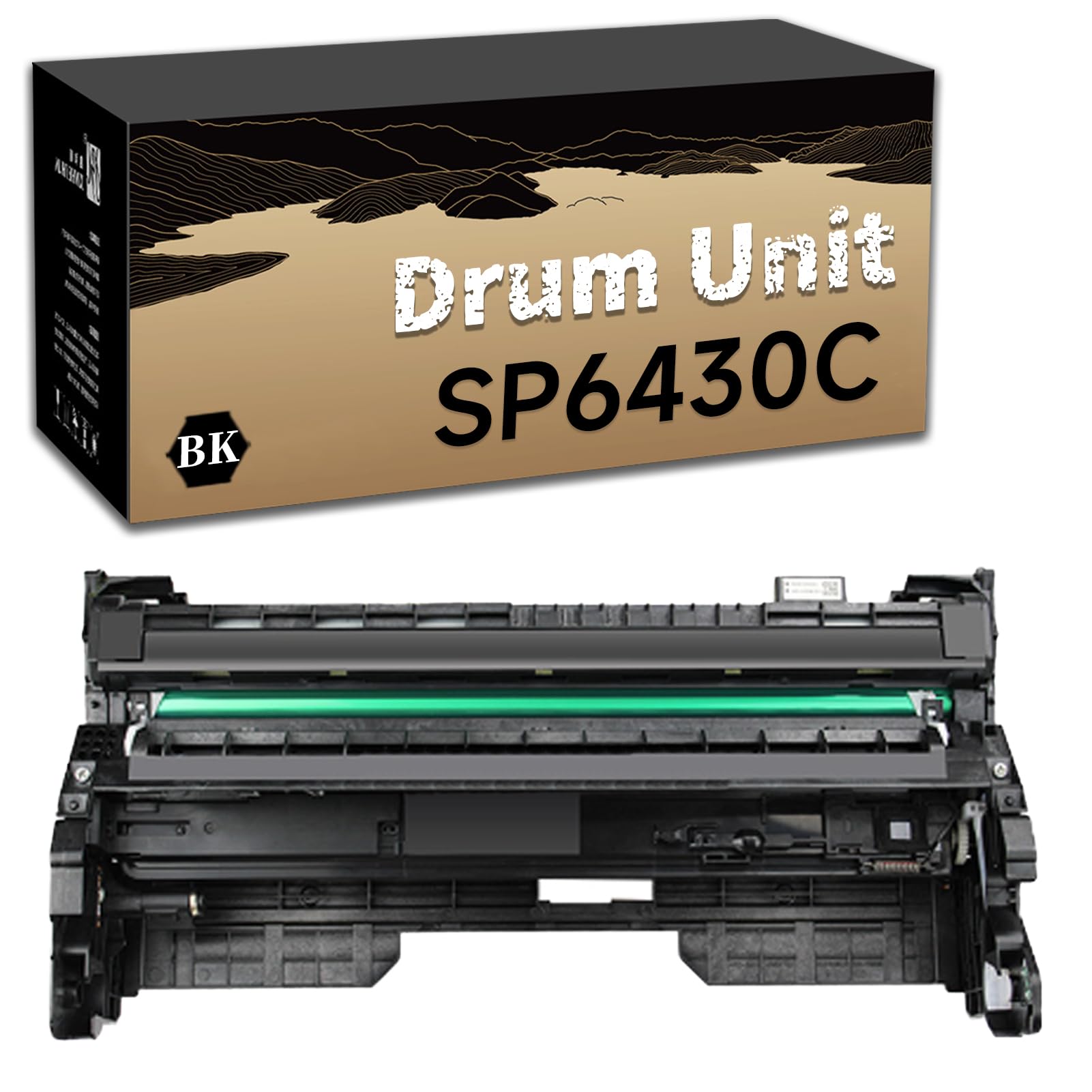 Compatibile per Ricoh SP6430C Sostituzione dell'unità tamburo per AFICIO SP6410 6420 6430dn 6440 6450 Stampante 1 Pack