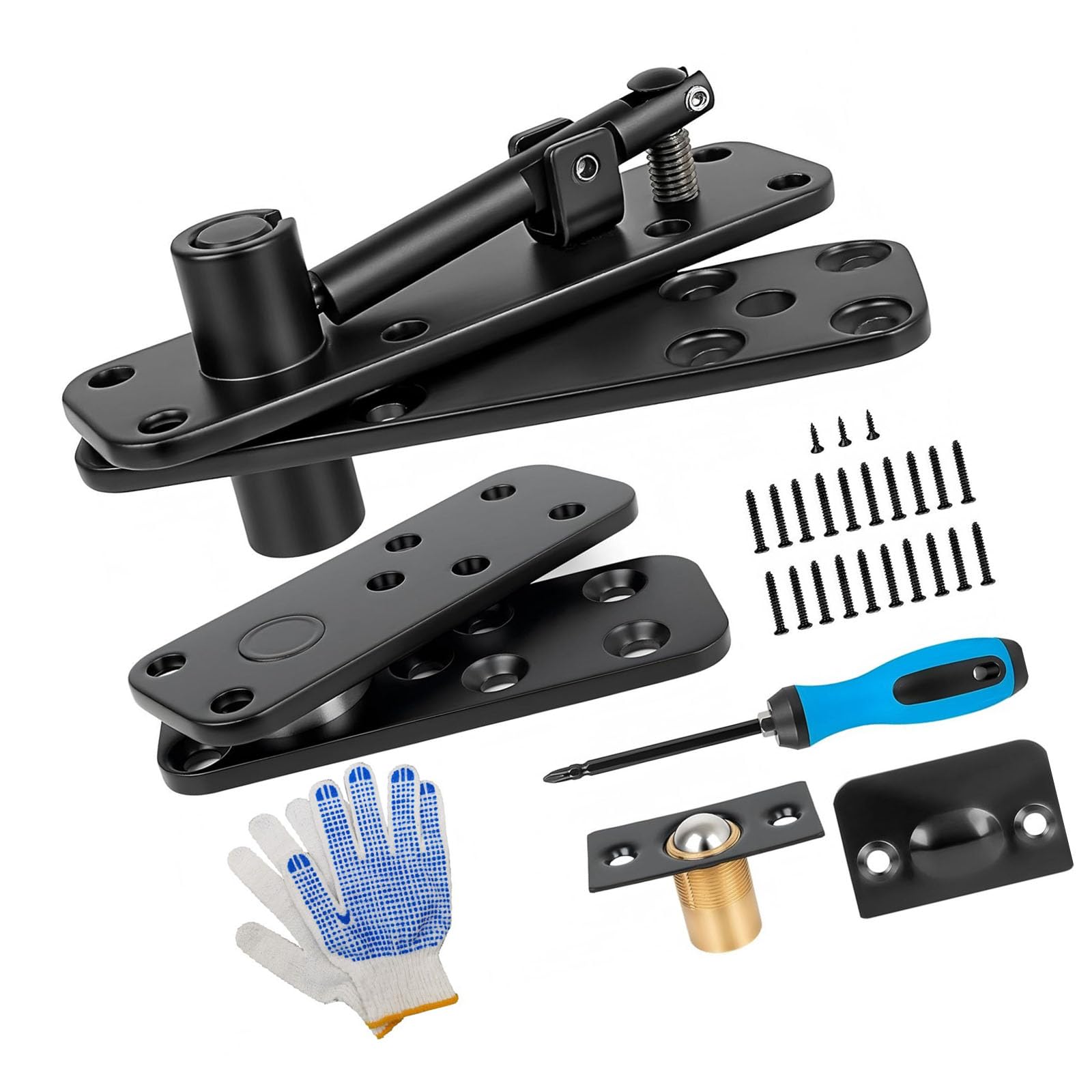 Consistent Concealed Door Hinge for Heavy Wooden Doors with Smooth 360 Degree Rotation Cabinet Hidden Hinge