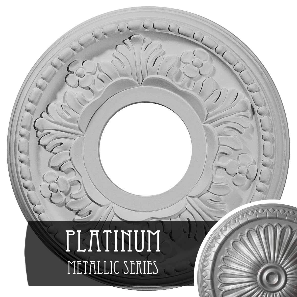 11 7/8"OD x 3 5/8"ID x 7/8"P Helene Ceiling Medallion (Fits Canopies up to 5 1/4") — Amazon image 26