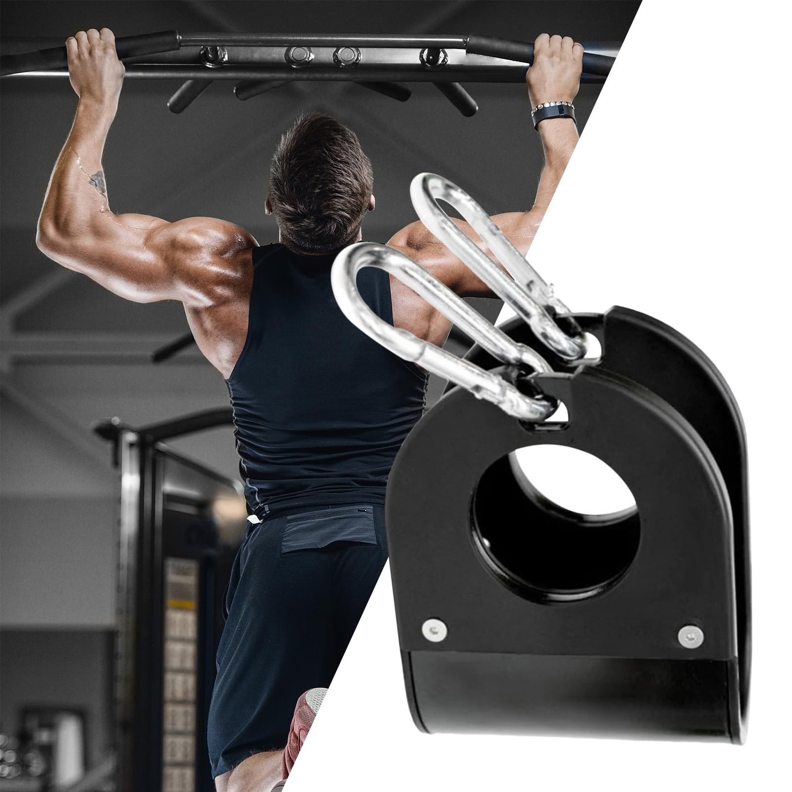 Generisch Clip Fitness Barbell | robuste Clip per manubri in Metallo per aste, per panchina per manubri e Allenamento Imbracatura