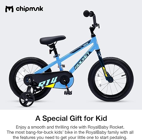 Miniatura 3 de RoyalBaby Bicicleta para niños pequeños de 12, 14, 16 y 18 pulgadas, ruedas para principiantes, niños y niñas de 3 a 11 años, múltiples opciones de