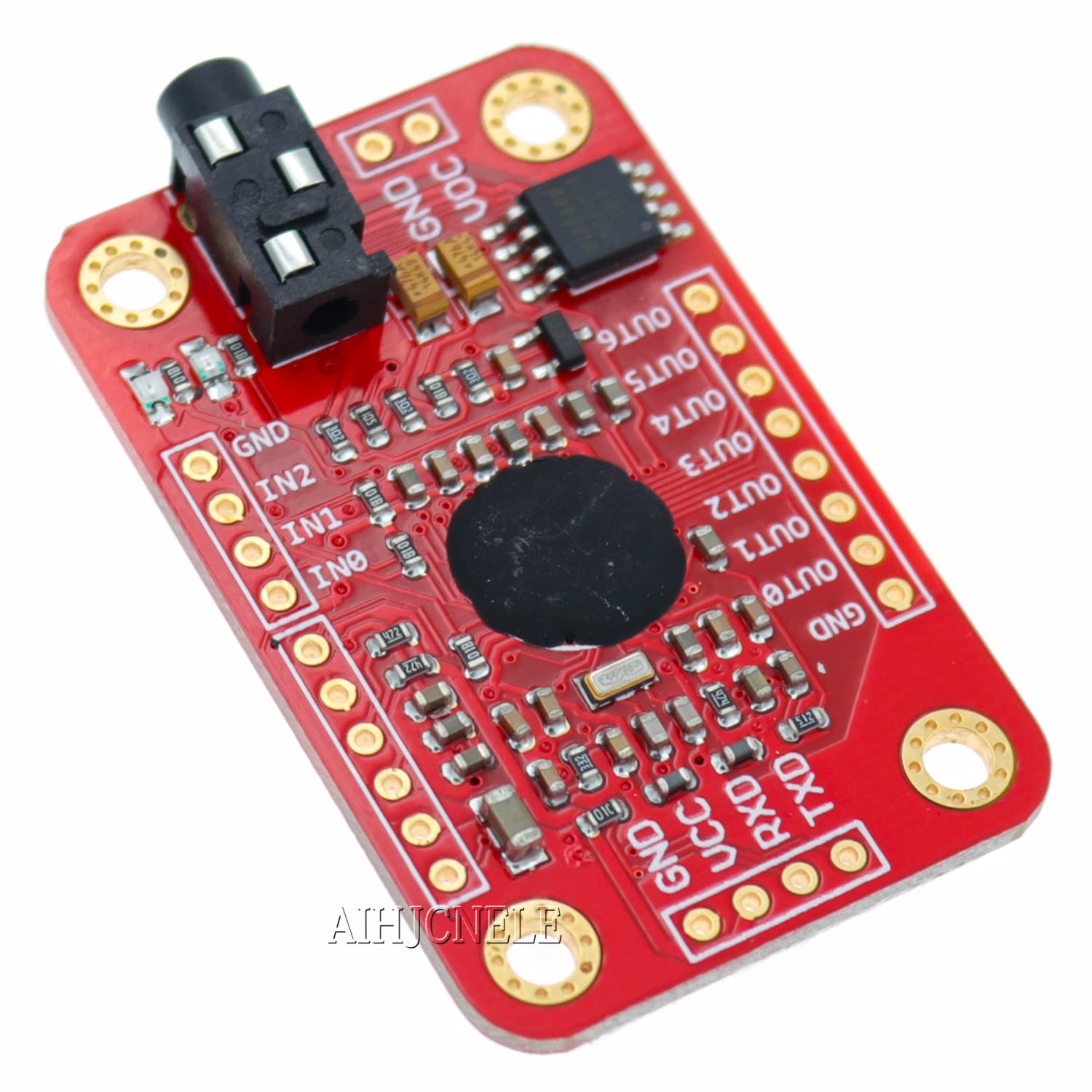 Speak Recognition Board Voice Recognition Module V3.1 with UART GPIO TTL 3.5mm Microphone Compatible with for Arduino DIY Electric Projects