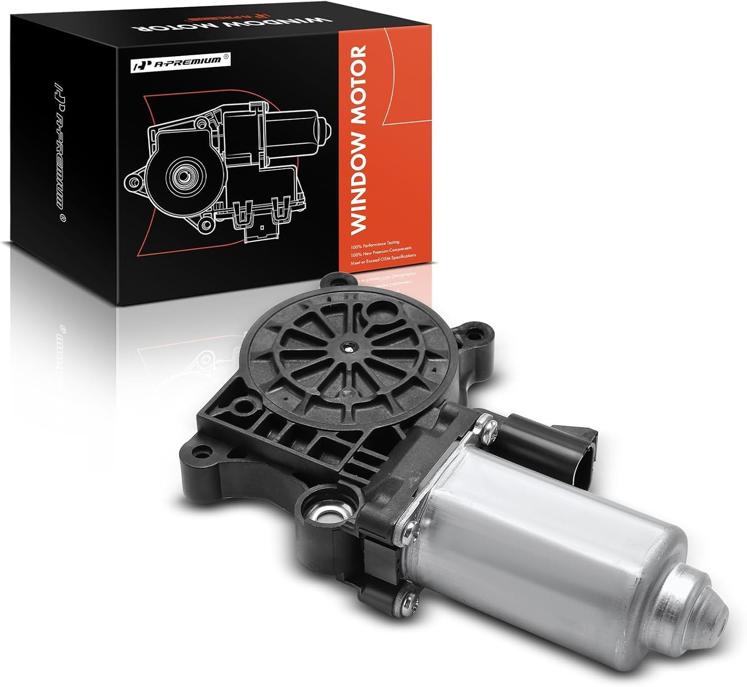 A-Premium Window Lift Motor Compatible with Chevrolet Malibu 2004-2012, Traverse & GMC Acadia & Buick Enclave & Hummer H3, H3T & Pontiac G6 & Saturn Aura, Outlook, Without Express Up and Down Function