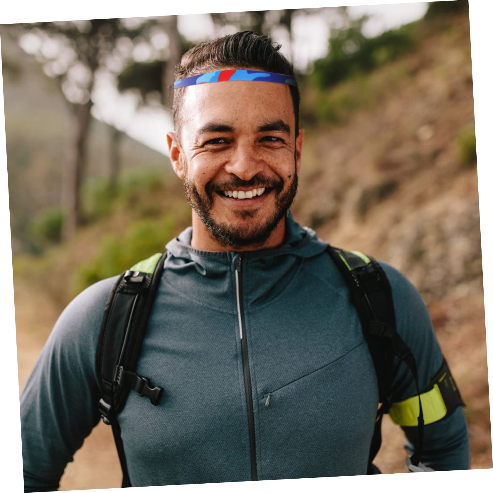 BESPORTBLE Fascia Sportiva Fascia Da Calcio Fasce Atletiche Fascia Per Trucco Fascia Per Fitness Fascia Sottile Fasce Sportive Fasce Per Uomo Fibra Composita