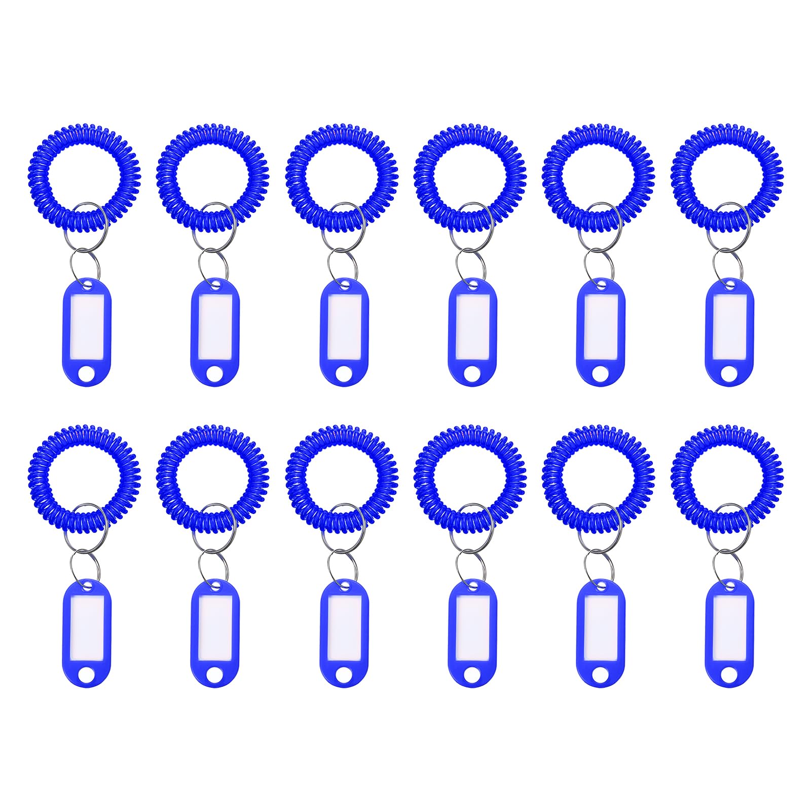 PATIKIL Wrist Coil Keychain with Tag
