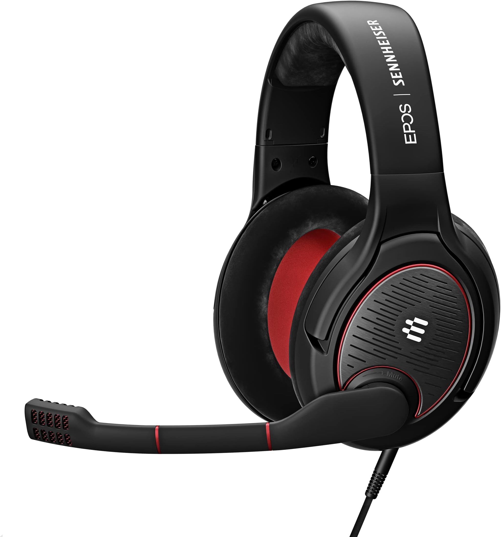 Sennheiser Game One Gaming Headset, Open Acoustic, Noise-Canceling Mic, Flip-To-Mute, XXL Plush Velvet Ear Pads, Compatible With Pc, Mac, Xbox One, Ps4, Nintendo Switch, And Smartphone - Black