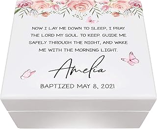 LifeSong Milestones Personalized Baptism Gifts for Girls Keepsake Jewelr...