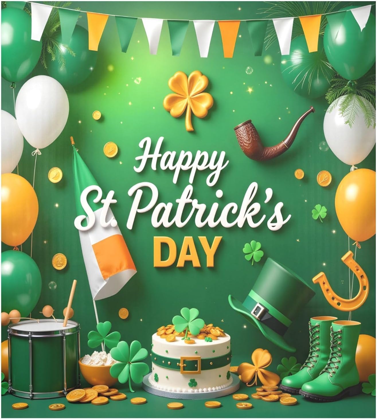 Dishwasher Magnet Cover Large Magnetic Stickers St Patrick 5 Front Dishwasher Cover Reusable Decal for Home Kitchen Refrigerator Decorative Lid Washing Machine Laundry