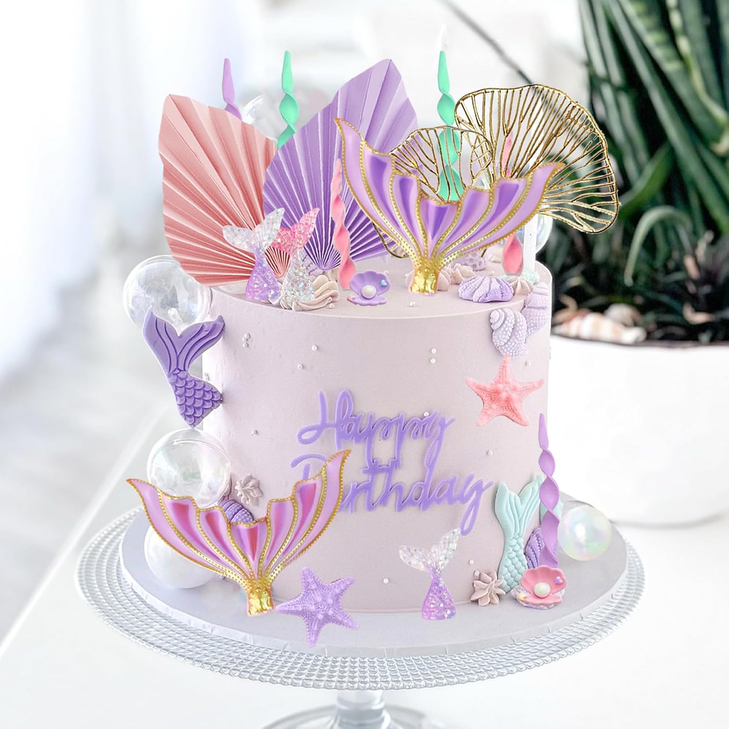 Mermaid Cake Toppers Under the Sea Mermaid Tail Cake Nepal | Ubuy