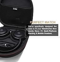 Vista 4 de LTGEM Case Compatible with SteelSeries Arctis Nova 7X / 7 Wireless Multi-Platform Gaming Headset