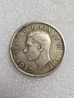 1945 Canada Dollar Challenge Coin Morgan Hobo Dollar Coin Cool Skull Collectible Two Face Coin Collecting Commemorative Coins Decorative Items Crafts