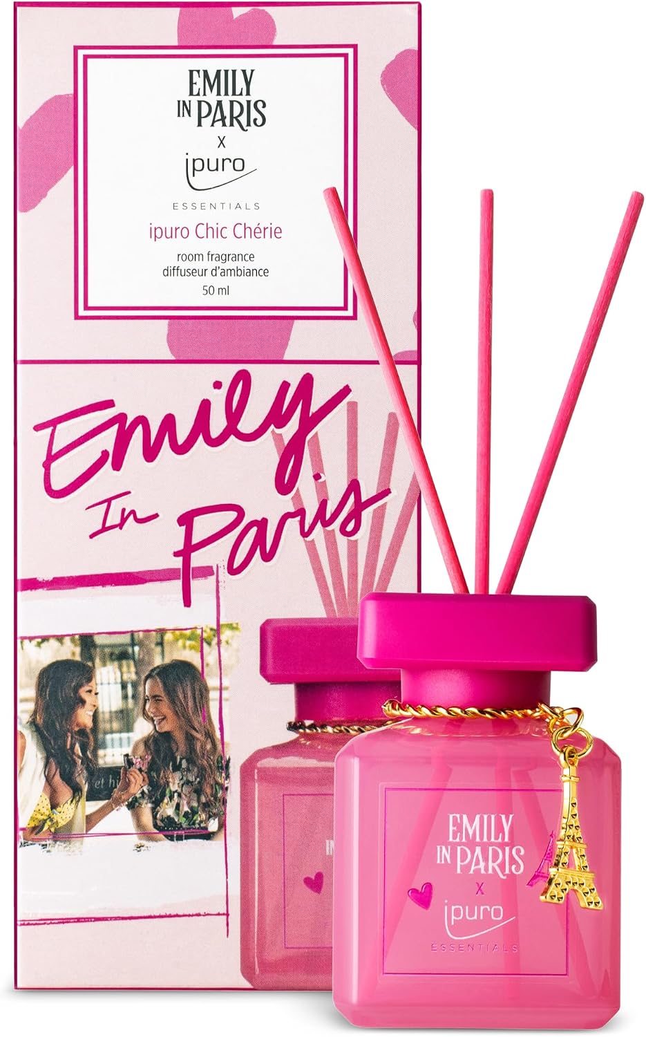 Emily Diffuser ipuro Essentials x Emily in Paris Chic Chérie Raumduft 50ml ...