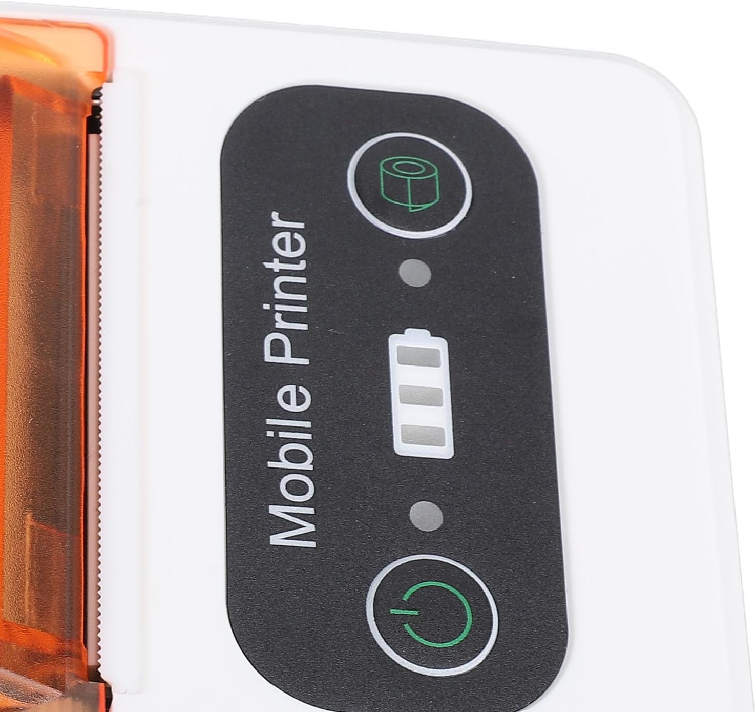 Jectse 80mm Thermal Receipt Printer connected wirelessly to a smartphone