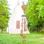 Frog Wind Chimes for Outside,Frog Gifts for Women/Men/Sympathy Gift/Memorial Gifts/Festival Birthday Gifts Metal windchimes Outdoors/Indoors,Patio Decor,Garden Decor,Yard Decor,Home Decor,Porch