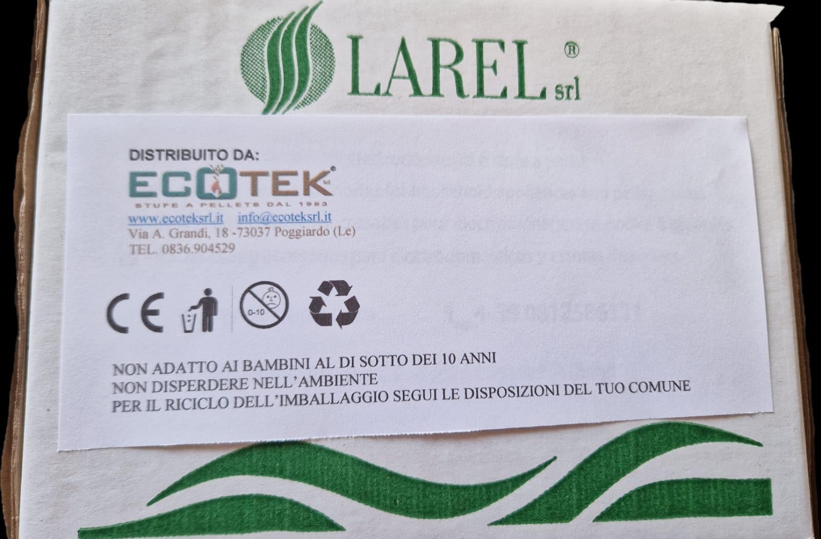 Ventilatore Tangenziale EBM L.320 mm Diam.60mm per Stufe a pellet Ecoteck, Ravelli, Karmek One