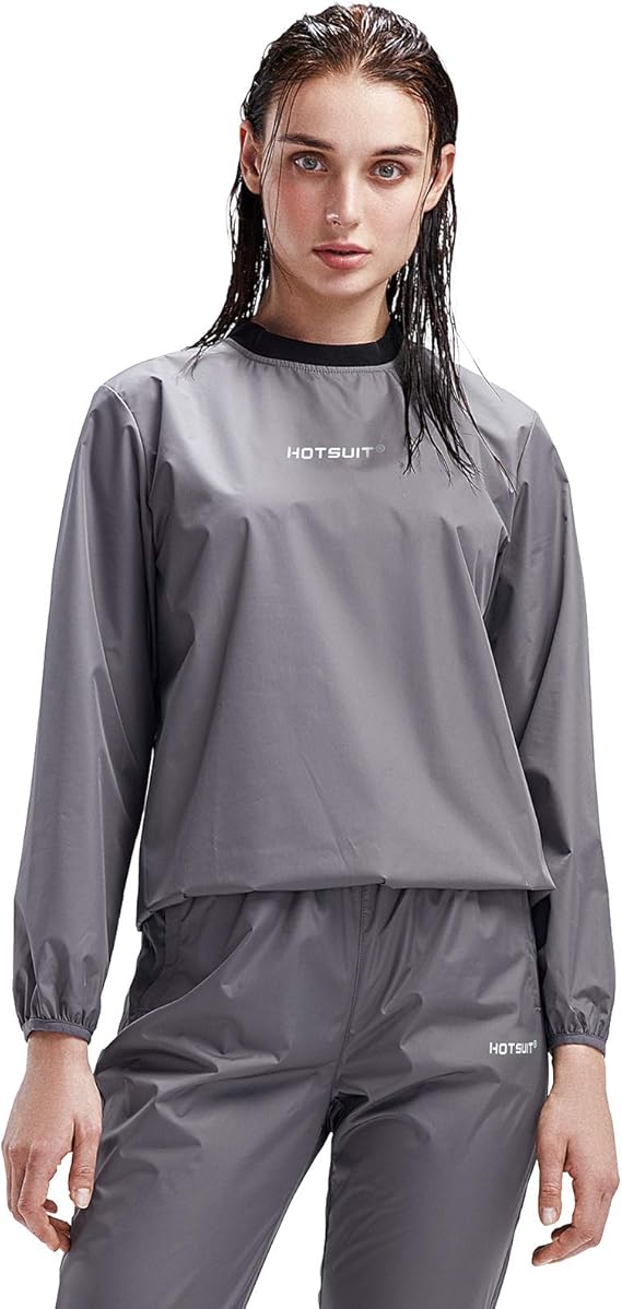 HOTSUIT Sauna Suit Women Weight Loss Gym Workout Sauna Jacket Pants