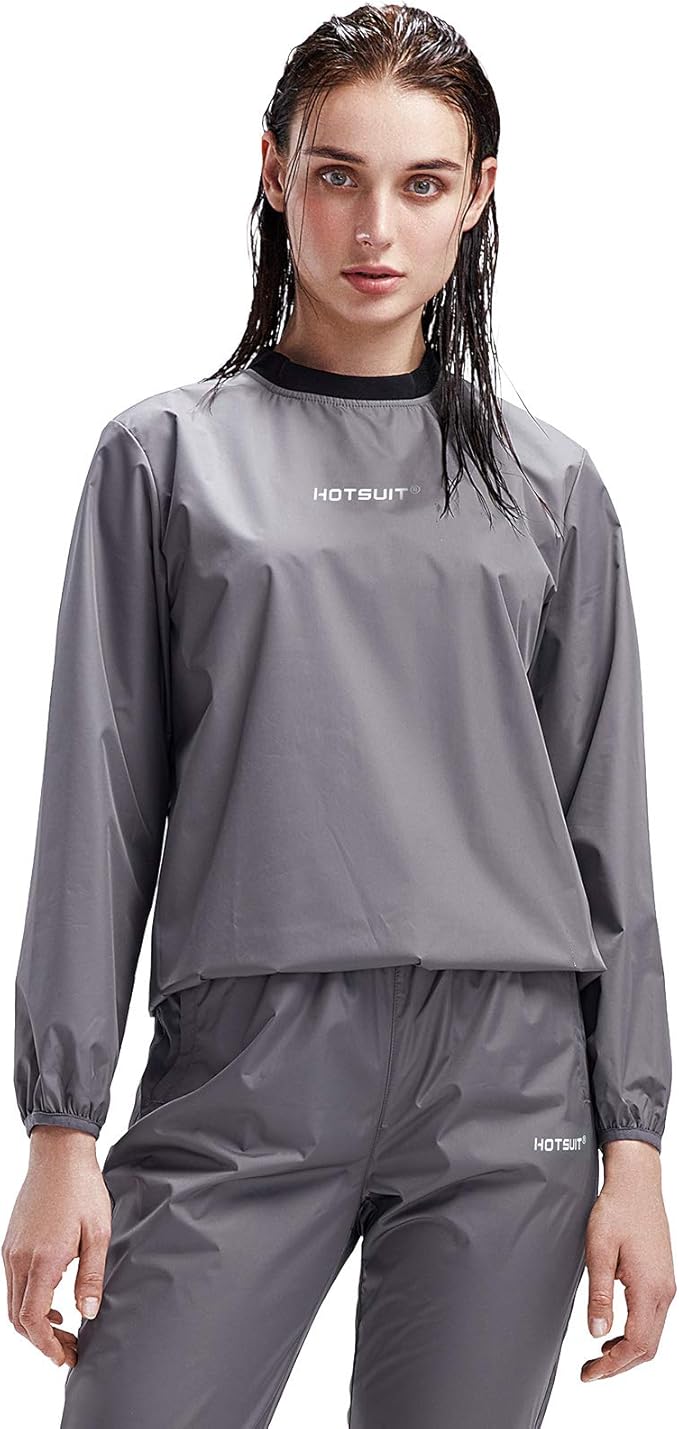 HOTSUIT Sauna Suit Women Weight Loss Gym Workout Sauna Jacket Pants