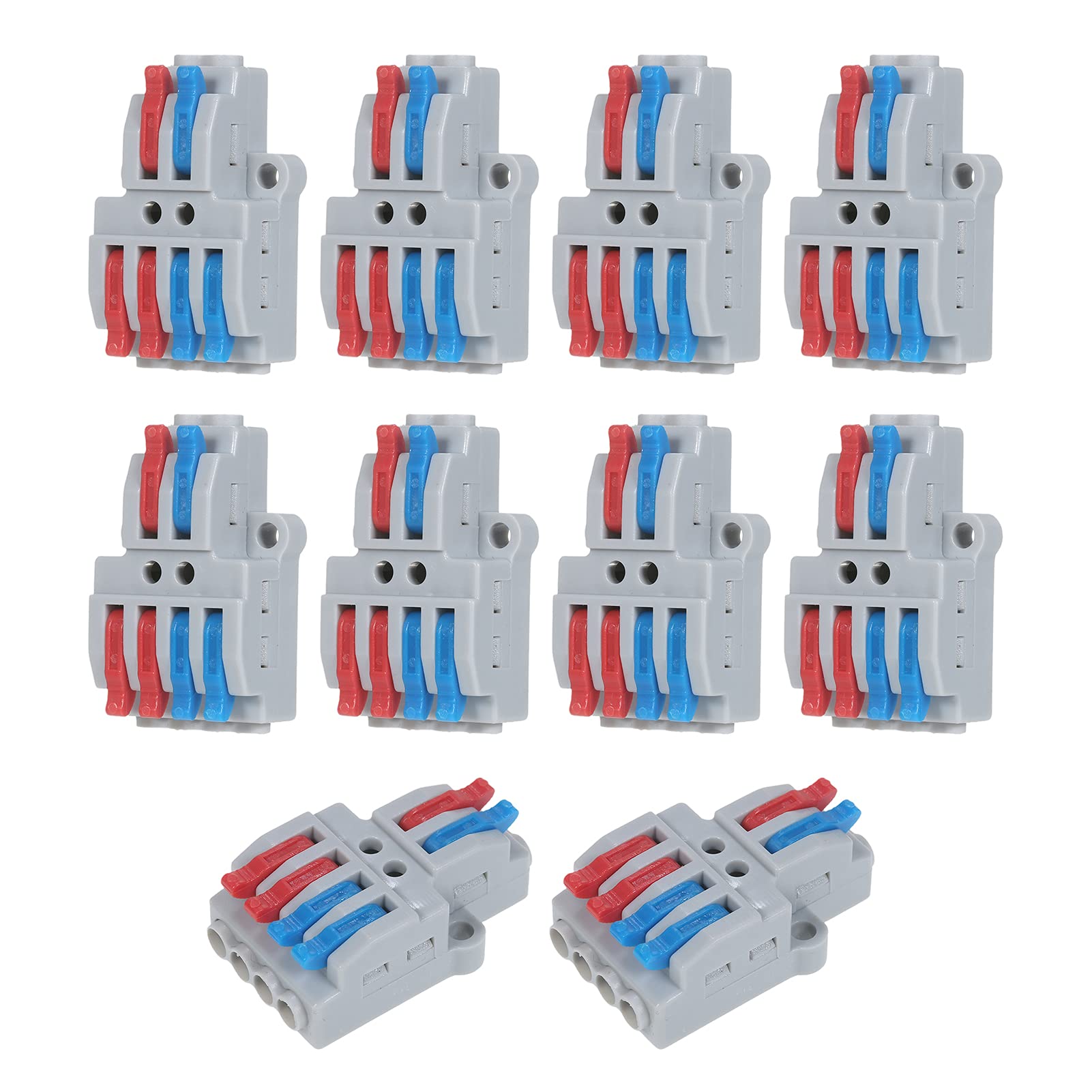 Buy pekdi 10pcs Wire Connectors Butt Terminals Cable Connector Set
