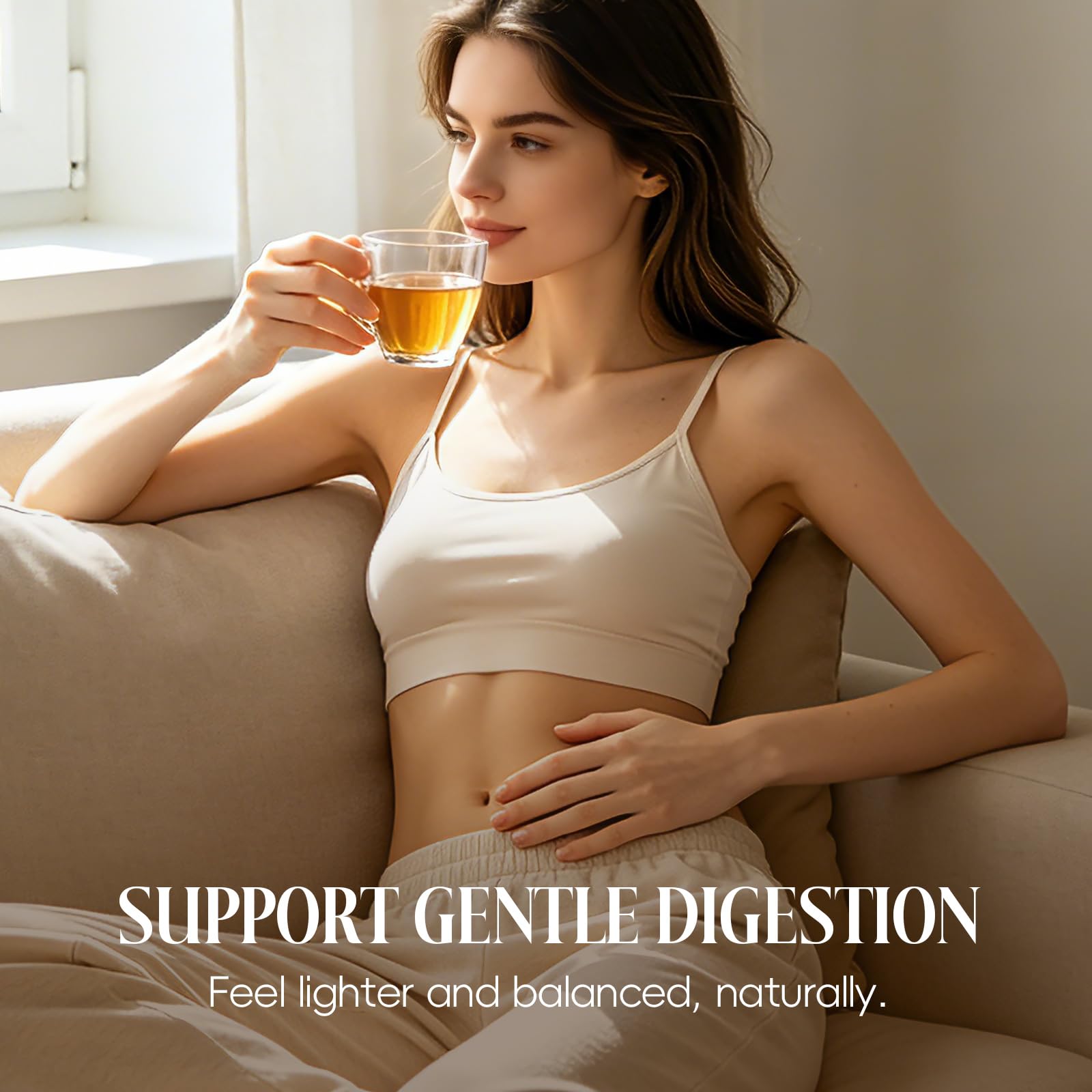 Dr. Siana - Bolsas de té de raíz de diente de león, té de raíz de bardana y té verde, 5 g x 30 bolsitas de té, té de hierbas naturales de primera calidad, apoya la función digestiva