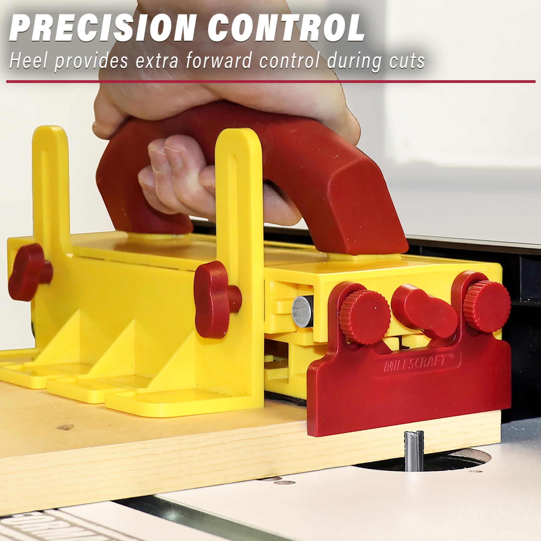 Milescraft GrabberPRO - Push Block for Woodworking -3