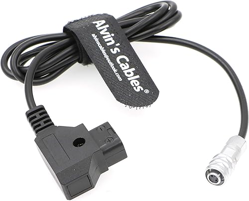 Vista 23 de Alvin's Cables BMPCC 4K 6K a D Tap Cable de alimentación para Blackmagic Pocket Cinema Cámara 4K 6K pro Weipu 2 Pin hembra a P Tap Cable en espiral