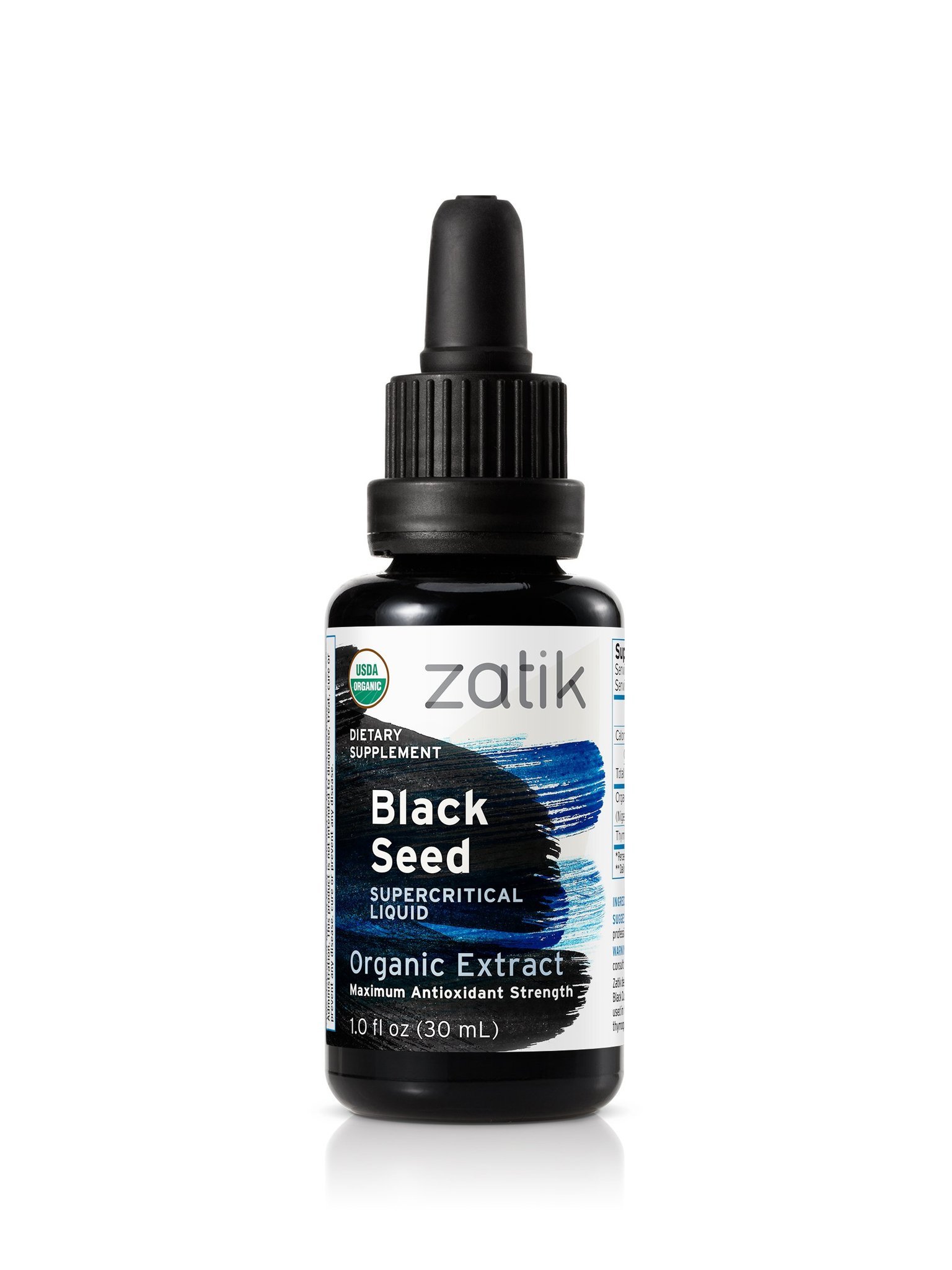 Zatik Naturals Organic Black Seed Full Spectrum Extract, 1 Fl Oz