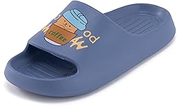 Ciabatte Donna in EVA con Stampa Carina Suola Alta 3.5CM Comfortevoli per Casa e Uso Quotidiano WES250389IT