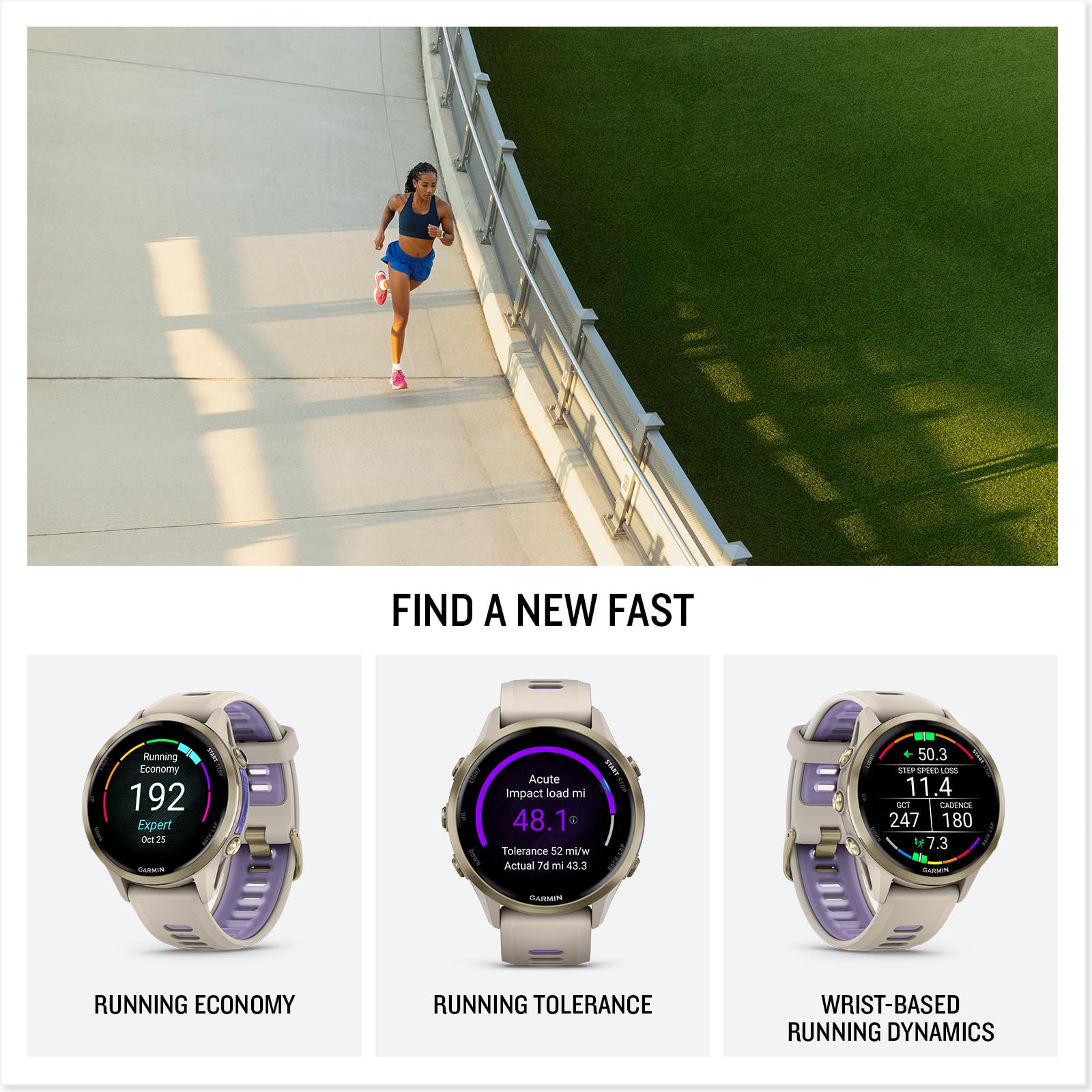 Amazon.com: PlayBetter Garmin Forerunner 970 (Soft Gold French