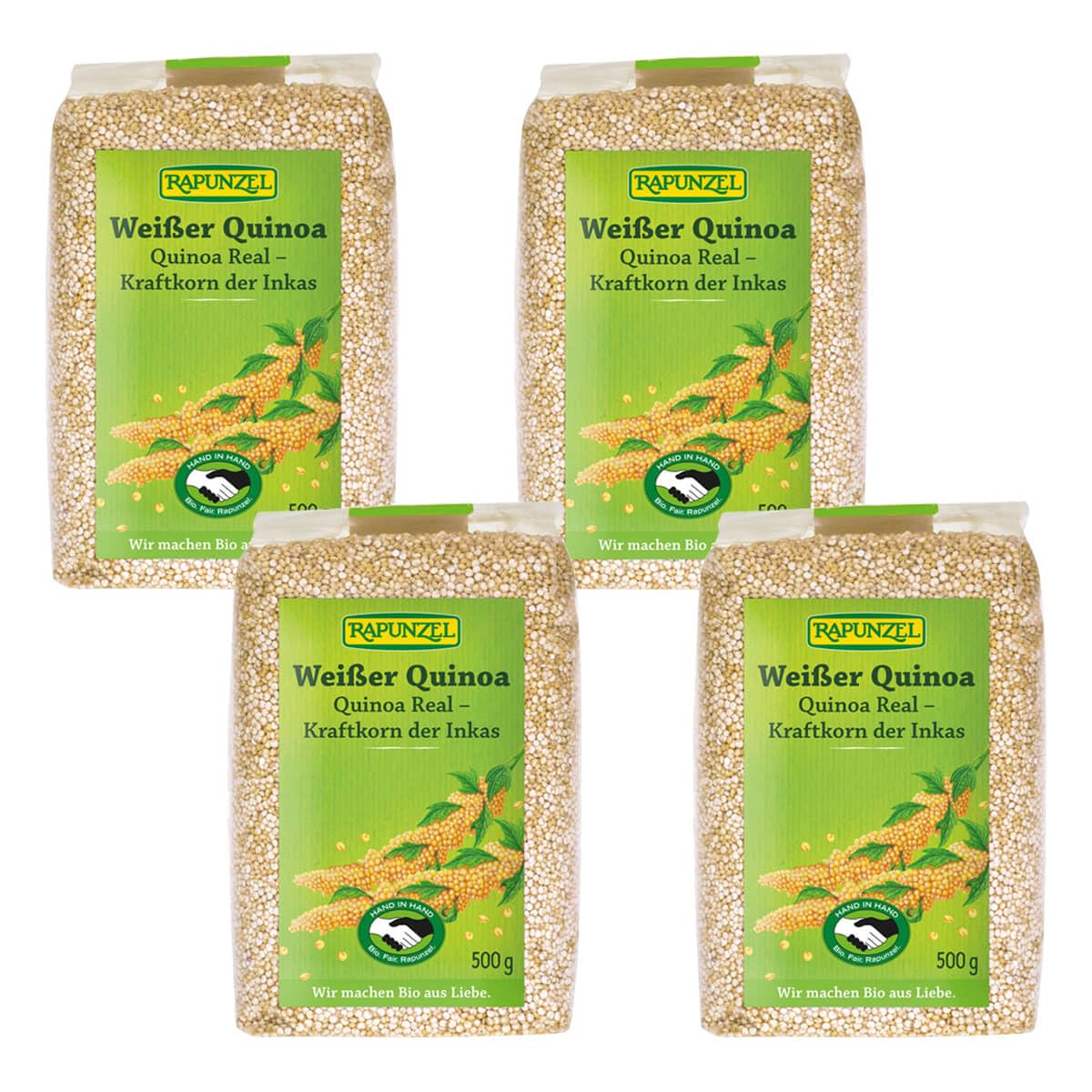 Rapunzel Bio Quinoa, 4er Pack (4 x 500g) - BIO