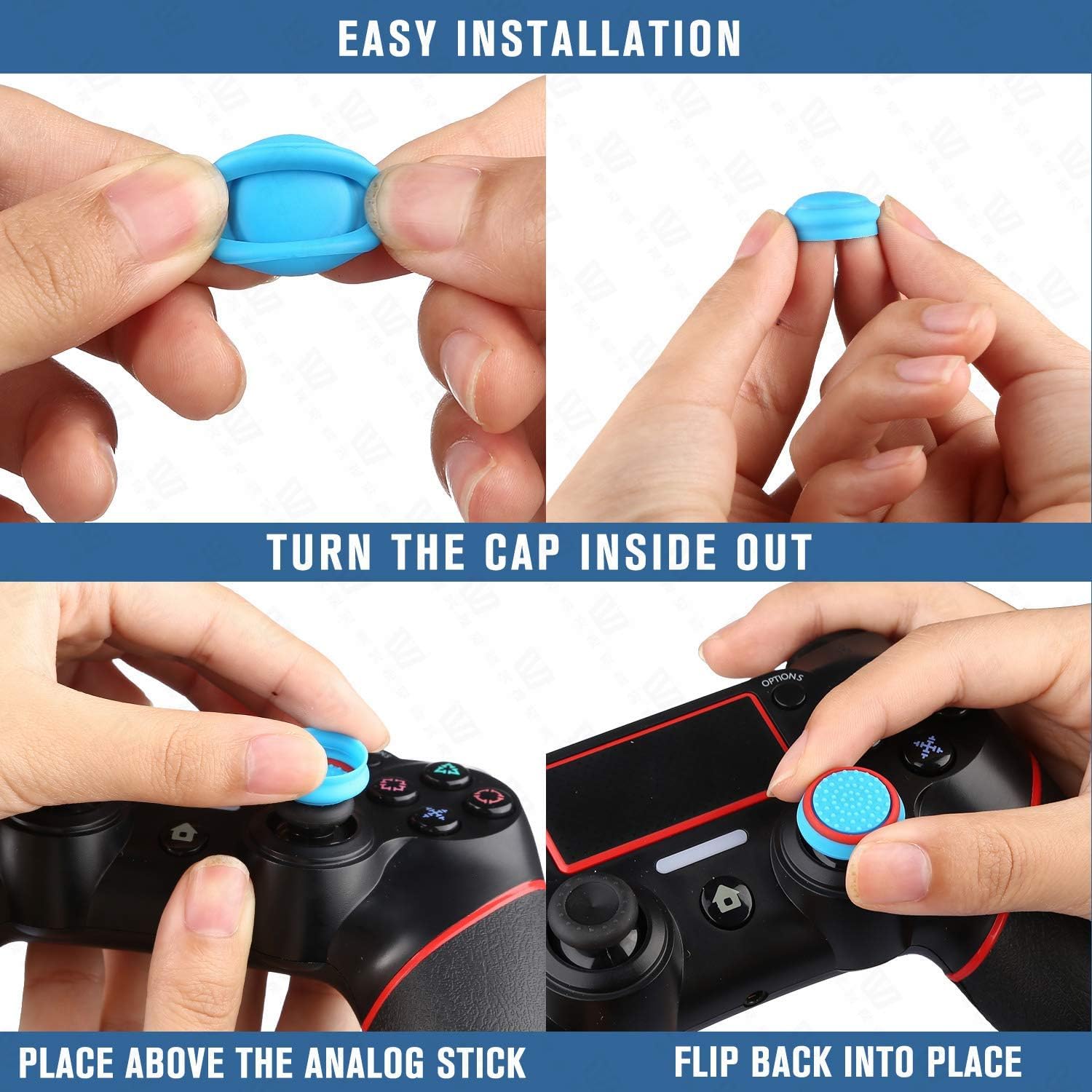 MatoSan® Grip Joystick cap Analogico, Accessorio di Impugnatura Tappi