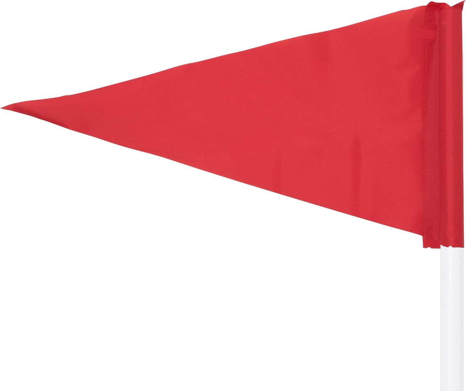 Champion Sports Soccer Corner Flags – Set of 4, 60" Poles with High-Visibility Nylon Flags for Indoor & Outdoor Field Marking