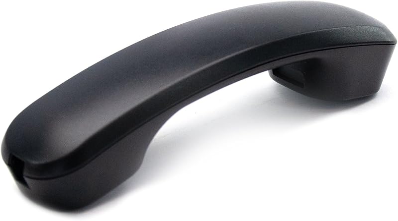 El auricular VoIP Lounge para el teléfono Panasonic Business KXDT500 KXNT500 | Receptor negro para KXDT521 KXDT543 KXDT546 KXNT543 KXNT546 KXNT560 KXNT551 KXNT553 KXNT556