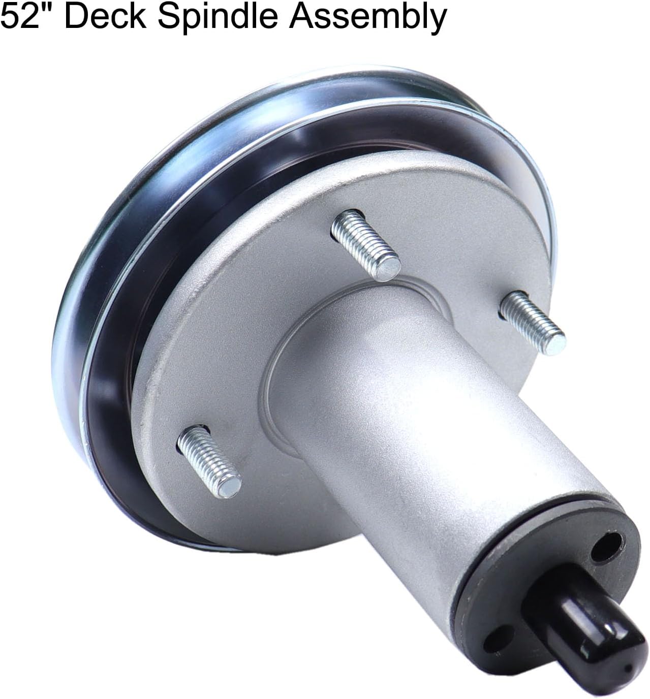 51537200 51528000 Lawn Mower Deck Spindle Assembly w/Pulley Compatible with Ariens Gravely Ikon-X Edge ZTX ZT XL 52 ZTX Stealth, 52-Inch Deck Spindle Assembly