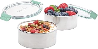 Smash Microwave Safe Stainless Steel Snack Pots