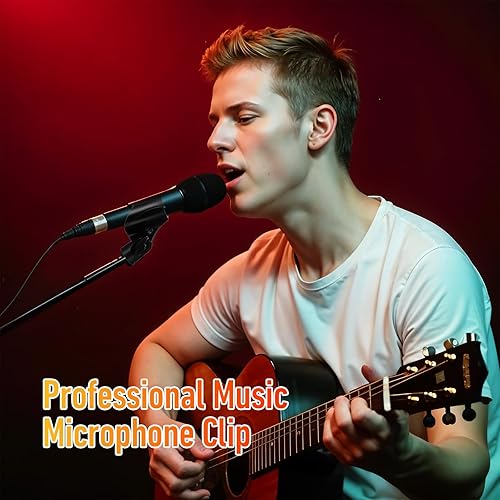 Miniatura 6 de 2 soportes para micrófono, soporte universal para micrófono, clip de micrófono ajustable, soporte de micrófono para soporte de micrófono, clip de