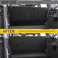 Vista 2 de Tapete de carga compatible con Ford Bronco 2021, 2022, 2023, 2024, 2025, protector de asiento trasero, forro de carga para maletero y accesorios