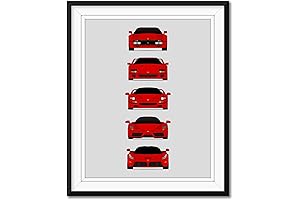 Ford VS Ferrari Poster: Limited Edition Featuring Iconic Rivalries