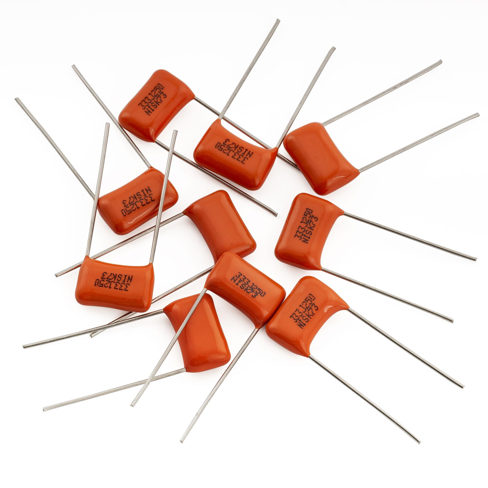 Musiclily Pro Metallized Polypropylene Film Capacitors .033uF 5% 250V 10Pcs