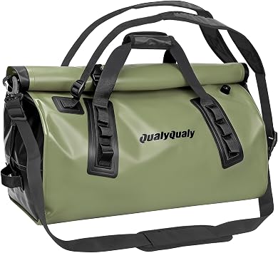Waterproof Duffel Bag 60L Roll-top Travel Dry Bags Boat Motorcycle Backpack