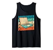 Retro Coder - Coding Software Engineer Vintage Programmer Tank Top