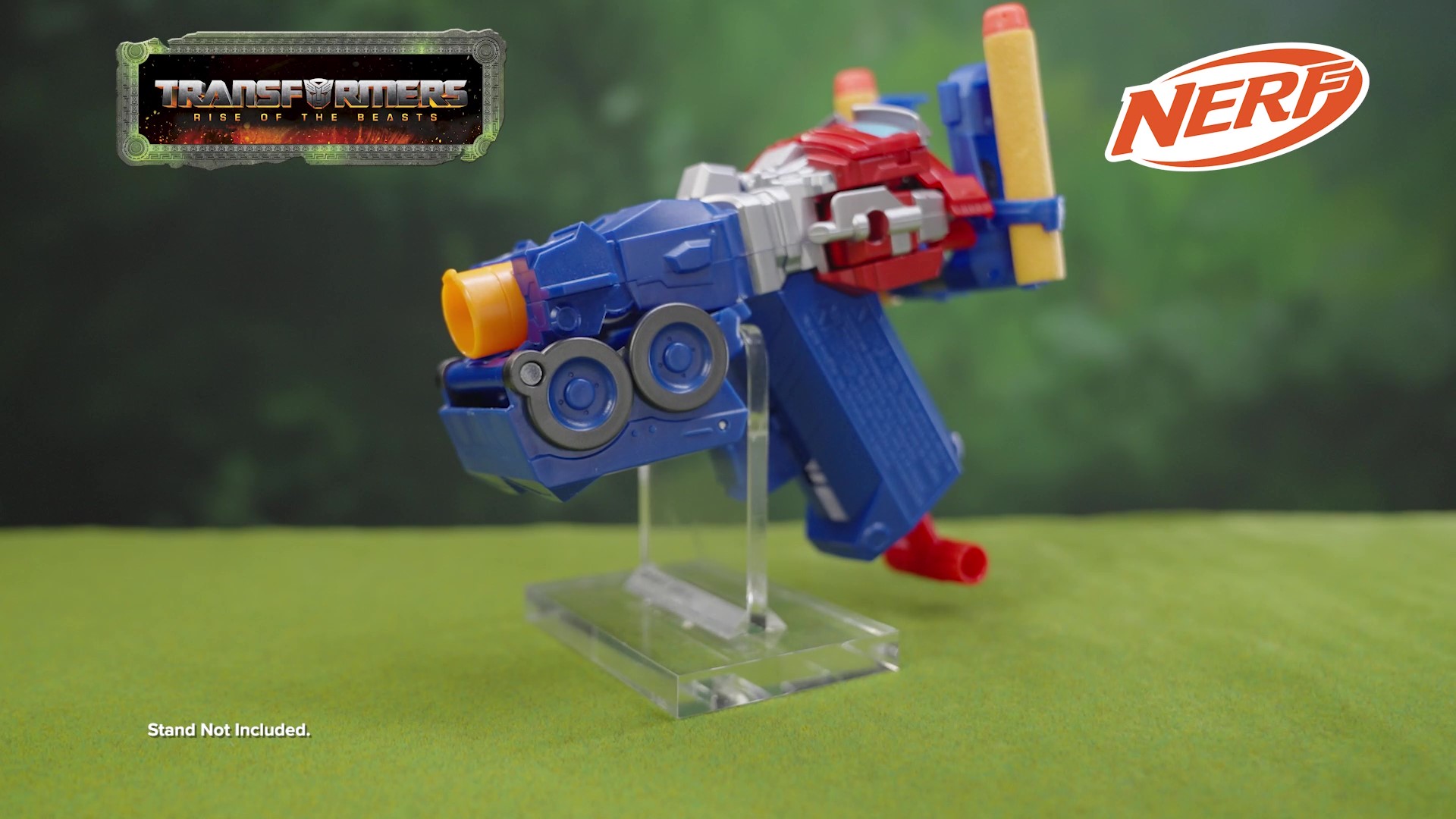Transformers Optimus Prime figure doubles as Nerf blaster