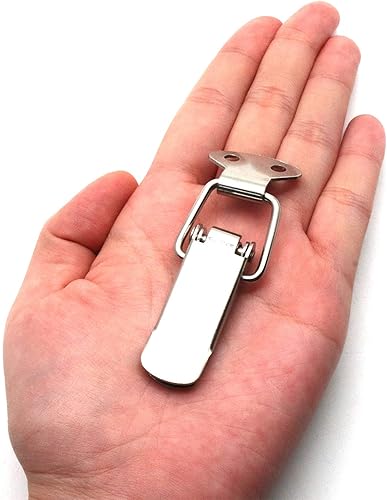 Miniatura 10 de Pestillos de pecho con resorte de acero inoxidable - 10 piezas