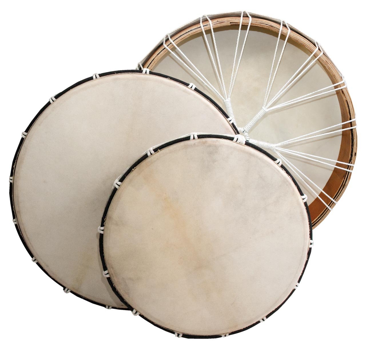 Frame drum handmade 16" with goat skin