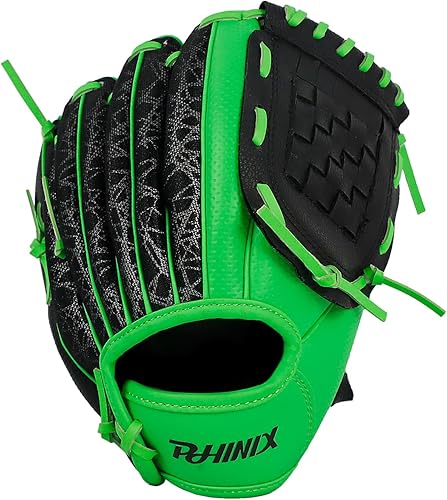 Miniatura 3 de PHINIX Guantes de béisbol para jugar y entrenar de 8 .5 a 9 pulgadas