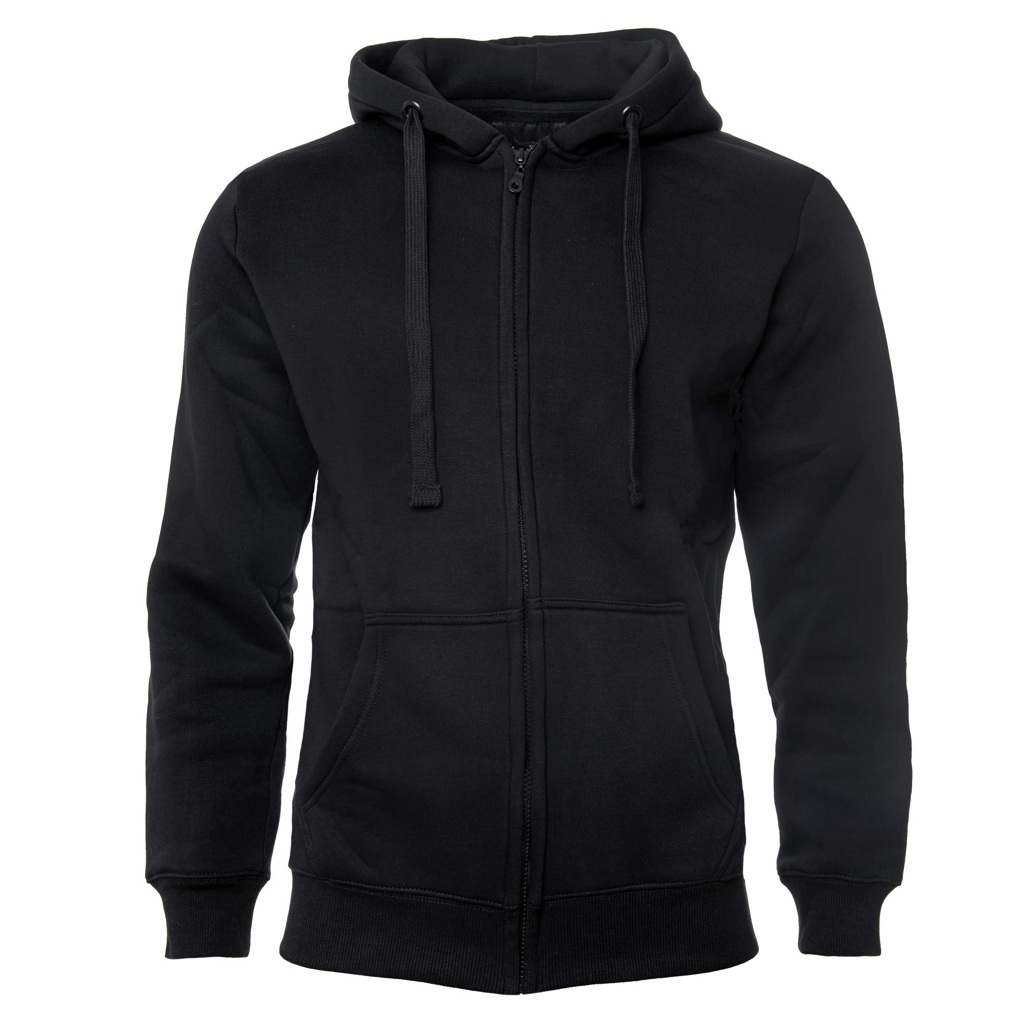 premium men's hooded jacket [Sizes S-5XL] - Comfortable long-sleeved zipper hoodie - Perfect for fall & winter - Hood with drawstring many colors