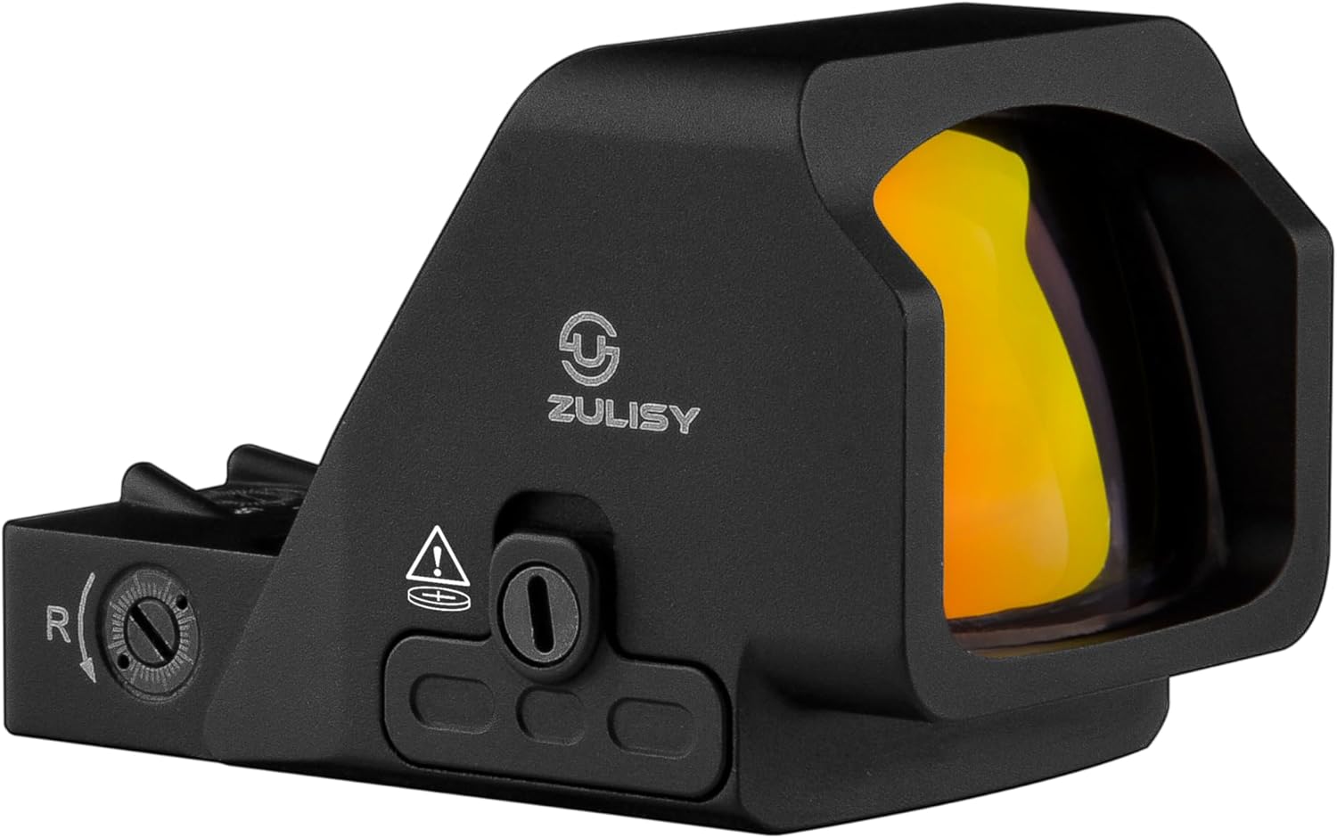 Zulisy Oak Plus Gen 3 Tactical Red Dot Sight for RMR 407c Footprint, 3.5 MOA Open Reflex Optic, 1x26mm Large Window, Shake to Awake, Side-Load Battery, Durable & Drop-Resistant
