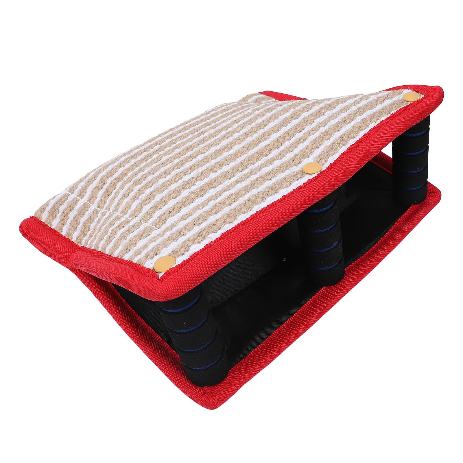 Annadue Jute Hundebiss Kissen Zughundspielzeug mit Ergonomischem Griff,
