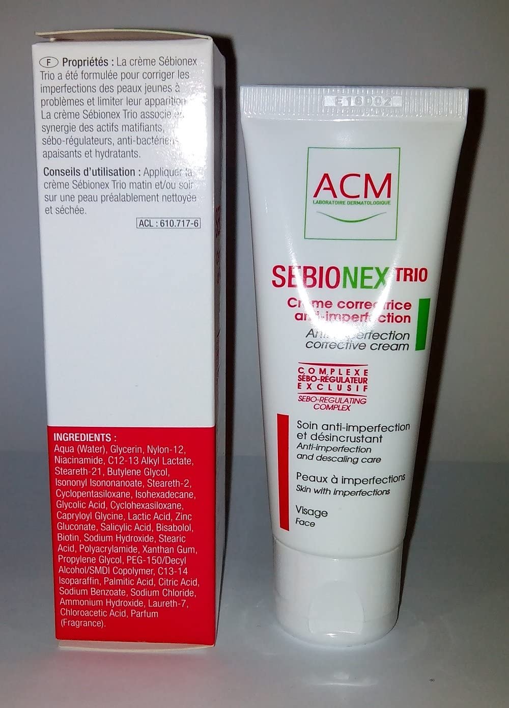 Sebionex Trio Anti-imperfection Corrective Face Cream 40ML by Sebionex - Image 5